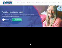 Tablet Screenshot of pamis.org.uk